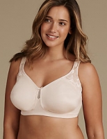 Marks and Spencer  Floral Embroidered Total Support Non-Padded Full Cup Bra B-G