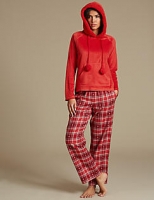 Marks and Spencer  Hooded Long Sleeve Pyjama Set