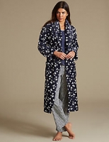 Marks and Spencer  Printed Pyjama Set with Dressing Gown