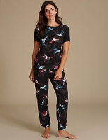 Marks and Spencer  Printed Short Sleeve Pyjama Set