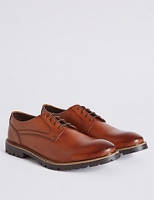 Marks and Spencer  Leather Derby Lace-up Shoes