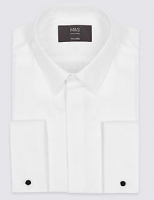 Marks and Spencer  2in Longer Pure Cotton Easy to Iron Shirt