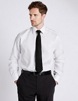 Marks and Spencer  2in Longer Pure Cotton Regular Fit Shirt