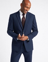 Marks and Spencer  Navy Textured Slim Fit 3 Piece Suit