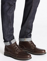 Marks and Spencer  Leather Lace-up Boots
