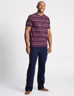 Pure Cotton Striped Pyjama Set 40.00 €