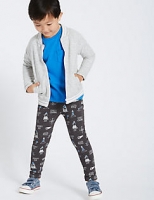 Marks and Spencer  Cotton Rich Ship Print Joggers (3 Months - 6 Years)