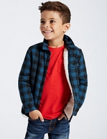 Marks and Spencer  Pure Cotton Checked Shirt (3 Months - 6 Years)
