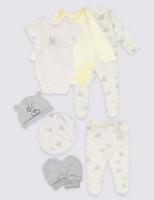 Marks and Spencer  7 Piece Unisex Pure Cotton Outfit