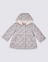 Marks and Spencer  Floral Print Coat with Stormwear
