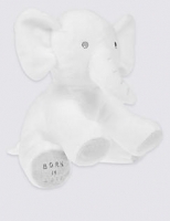 Marks and Spencer  Elephant Large Christening Soft Toy