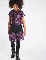 Marks and Spencer  Sequin Top with Skirt (3-14 Years)