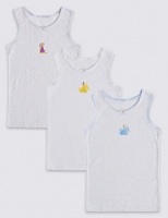 Marks and Spencer  3 Pack Disney Princess Vests (2-8 Years)