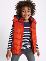 Marks and Spencer  2 Pocket Hooded Gilet with Stormwear (3-14 Years)