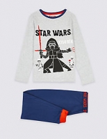 Marks and Spencer  Pure Cotton Star Wars Pyjamas (1-8 Years)