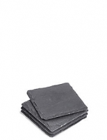 Marks and Spencer  Slate Square Set of 4 Coasters