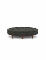 Marks and Spencer  Oval Button Footstool