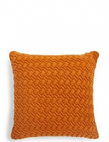 Marks and Spencer  Wave Knit Cushion