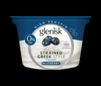 Glenisk Protein Greek Style Blueberry Single