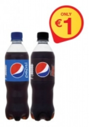 PEPSI/PEPSI MAX 500ML Range ONLY 1