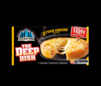 Chicago Town Deep Dish Four Cheese Pizza 2pk