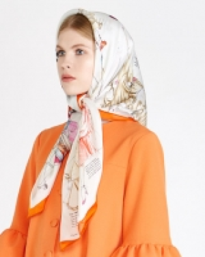 Peter OBrien 80s Silk Scarf