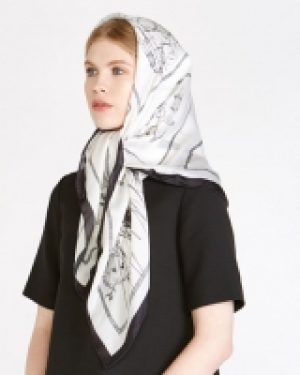 Peter OBrien Sketch Silk Scarf