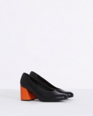 Carolyn Donnelly The Edit Leather Block Heel Shoe