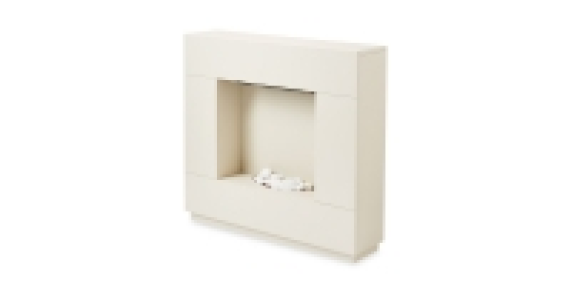 White Sparkle Fireplace Suite