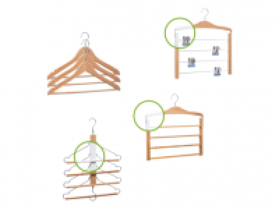Livarno Living Clothes Hangers 5.99 €