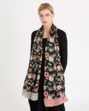 Carolyn Donnelly The Edit Floral Silk Scarf