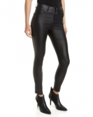 Mid Rise Coated Skinny Fit Jessie Jeans