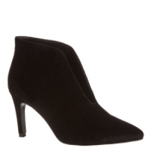 V-Front Velvet Shoeboots