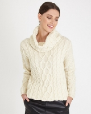 Paul Costelloe Living Studio Cable Knit Polo