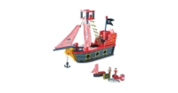 Little Town Wooden Pirate Ship 24.99 €
