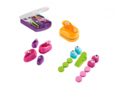 CRELANDO Craft Scissor Set/ Paper Punch Set