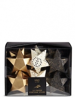 Marks and Spencer  12 Paper Fortune Stars