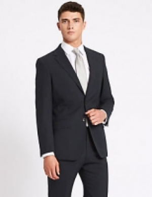 Navy Regular Fit Wool Suit 407.00 €