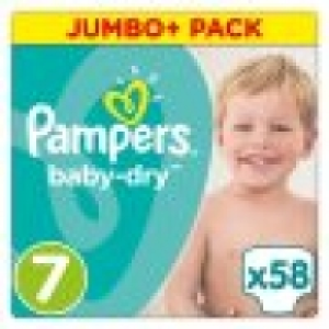 Pampers Baby Dry Size 7 Jumbo+ Pack 5 13.00 €