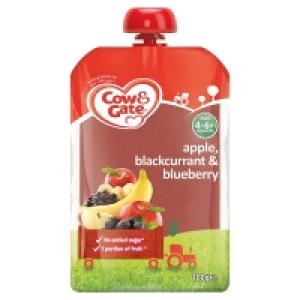 Cow & Gate Apple & Blackcurrant Fruit Pouch