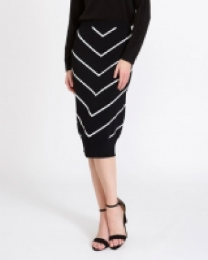 Gallery Chevron Skirt