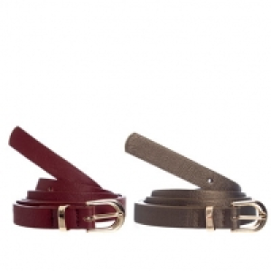 Skinny Jeans Belt - Pack Of 2