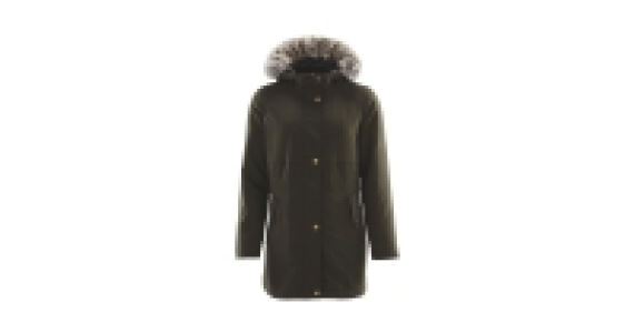 Avenue Khaki Ladies Parka Jacket