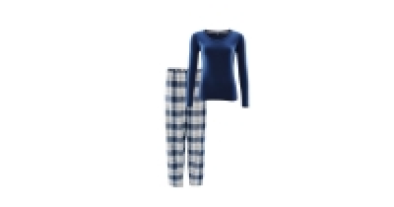 Avenue Ladies Navy Winter Pyjamas