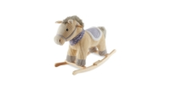 Little Town Wooden Rocking Horse