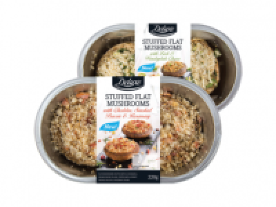 DELUXE Stuffed Flat Mushrooms