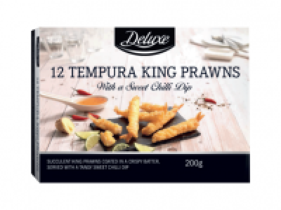 DELUXE Tempura King Prawns