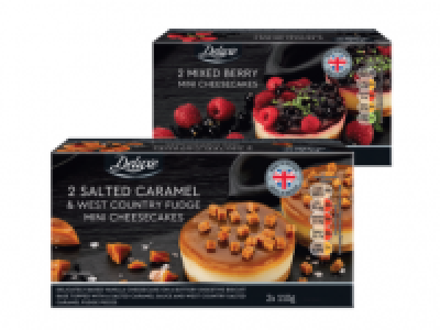 DELUXE DELUXE 2 Mini Cheesecakes