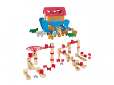 PLAYTIVE JUNIOR® Noahs Ark Shape Sorting Game/Ball Track