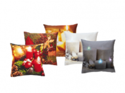 MERADISO Decorative Cushion Cover with LED Lighting